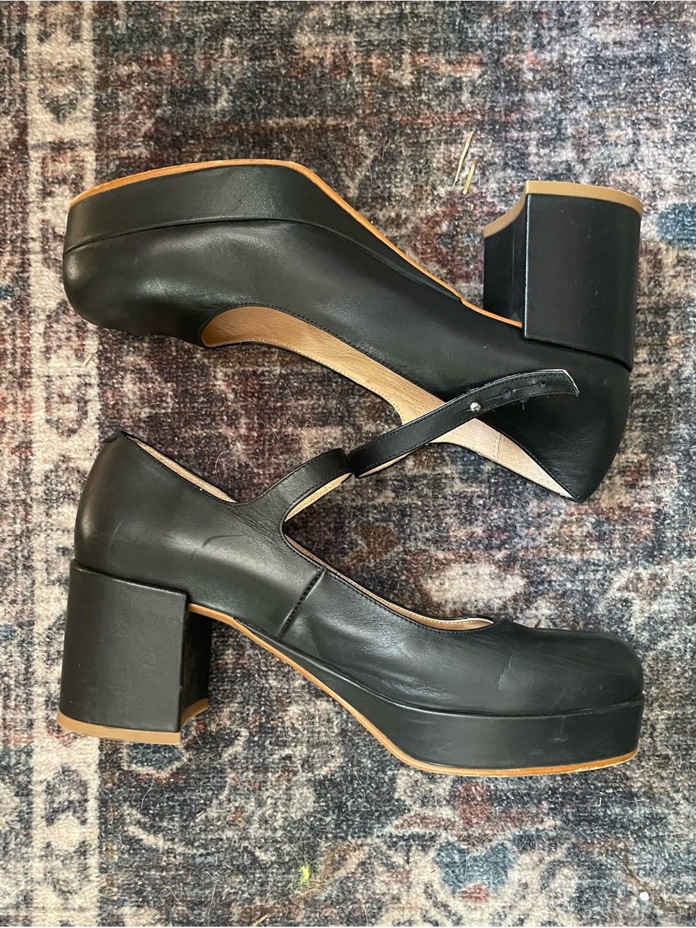 Mika leather heels